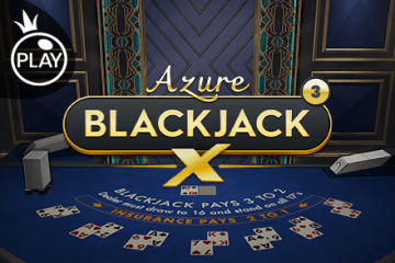 Blackjack X 3 - Azure